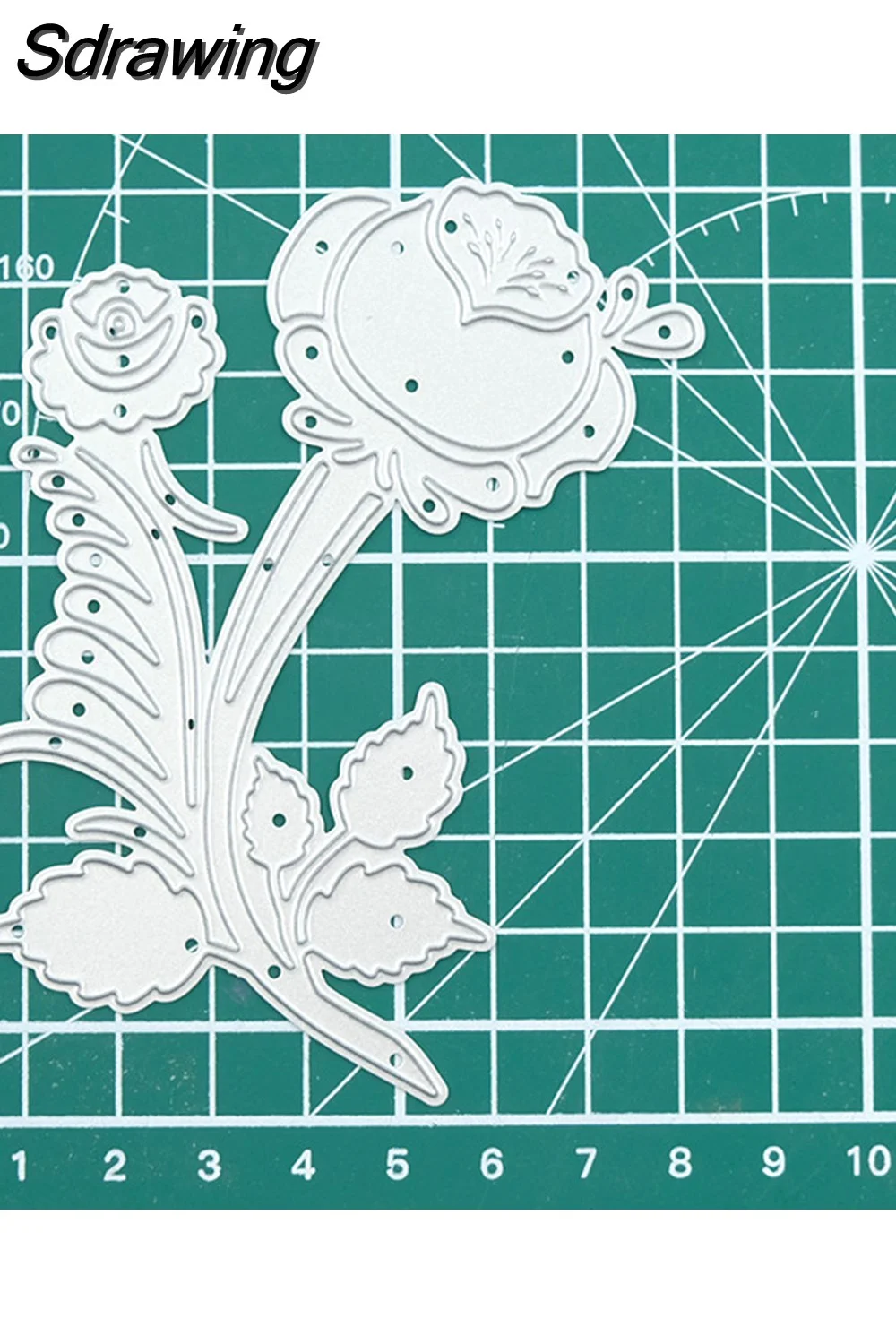 Sdrawing Leaf Series Metal Cutting Dies Flower Scrapbooking for Making Cards Decorative Embossing DIY Crafts Stencils Die Cuts