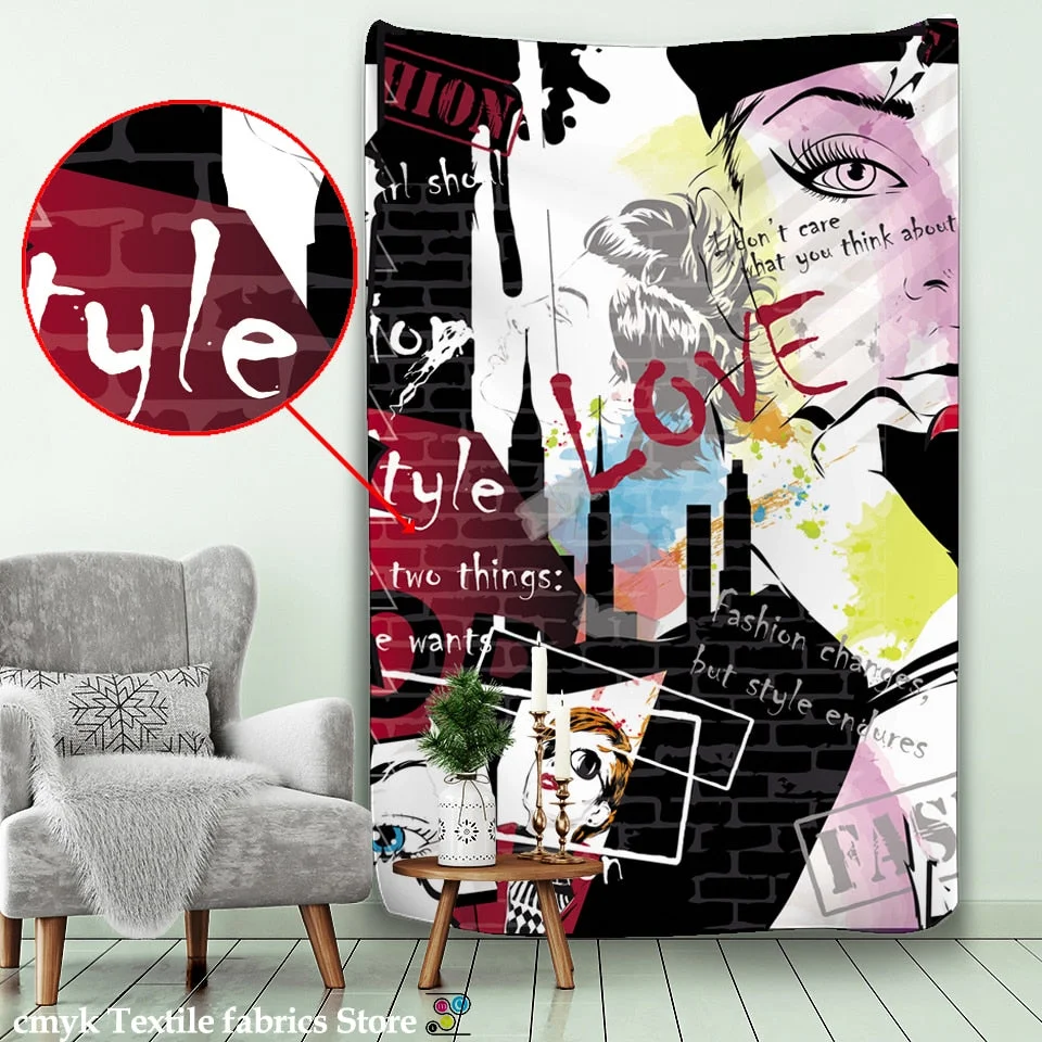 Fashionable tapestry colorful feather wall hanging Wall Hanging Room Sky Carpet Dorm Tapestries Art Home Decoration Accessorie