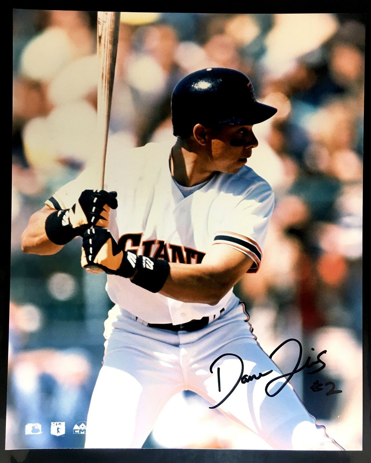 Darren Lewis Signed 8x10 Photo Poster painting San Francisco Giants Boston Red Sox Autograph