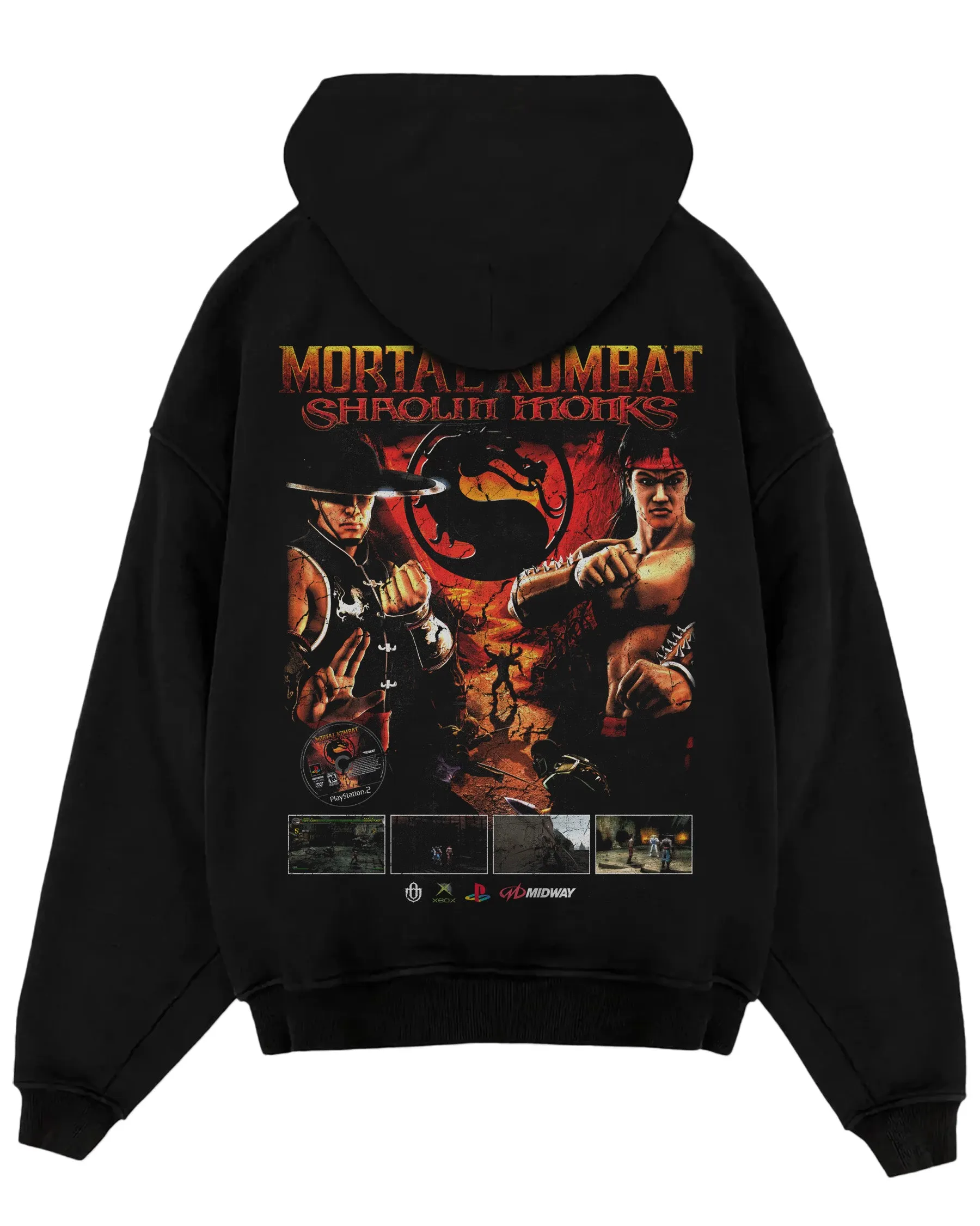 Video Game 'Mortal Kombat: Shaolin Monks' Oversized Hoodie