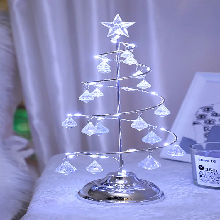 Christmas TreeLuminous Christmas TreeCrystal DecorationIron Tree