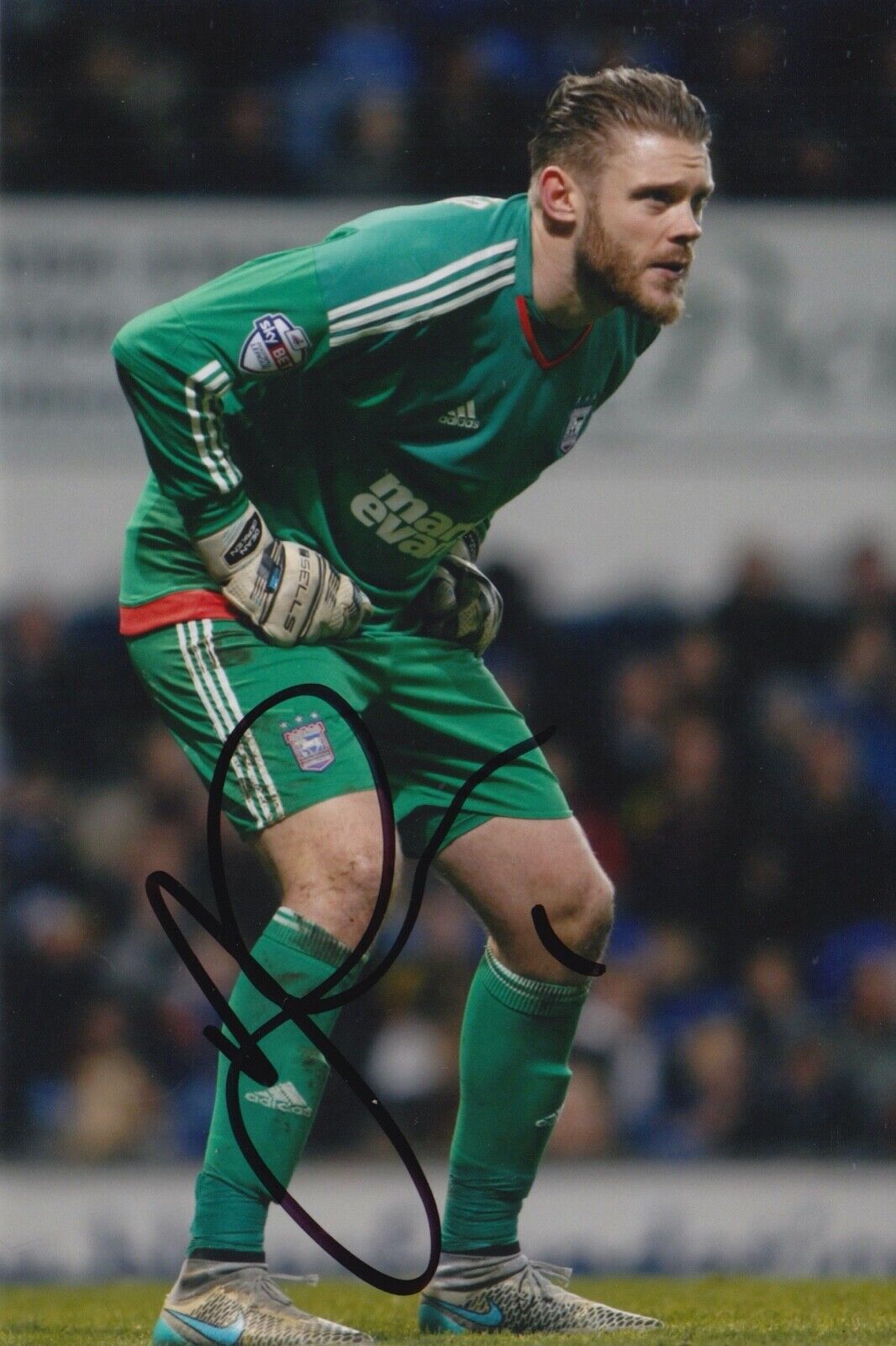 DEAN GERKEN HAND SIGNED 6X4 Photo Poster painting - FOOTBALL AUTOGRAPH - IPSWICH TOWN 1.