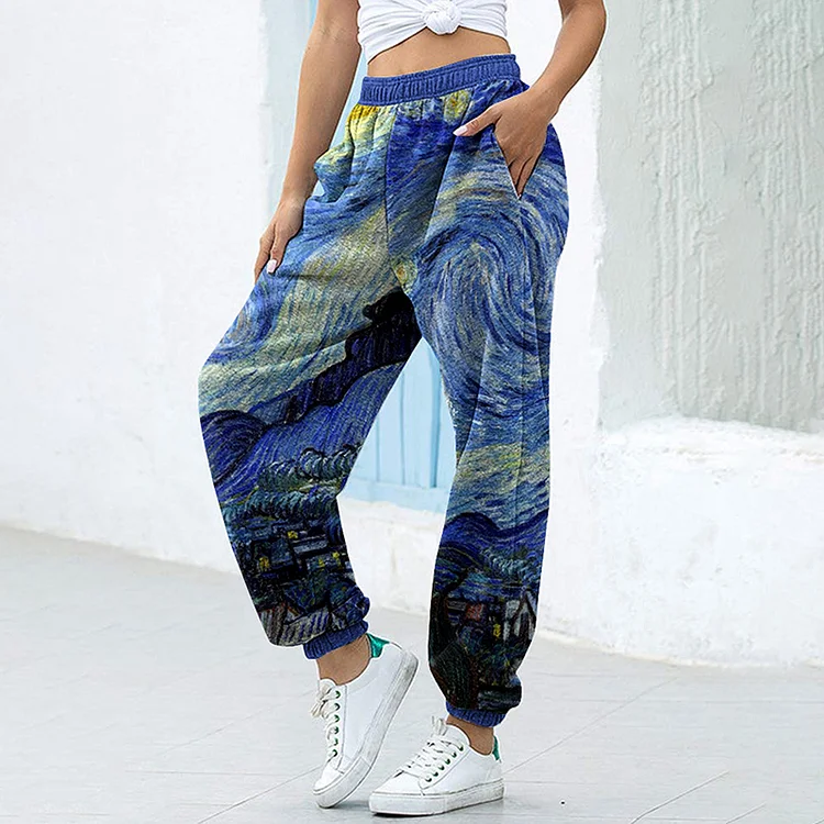 Casual Printed Pants