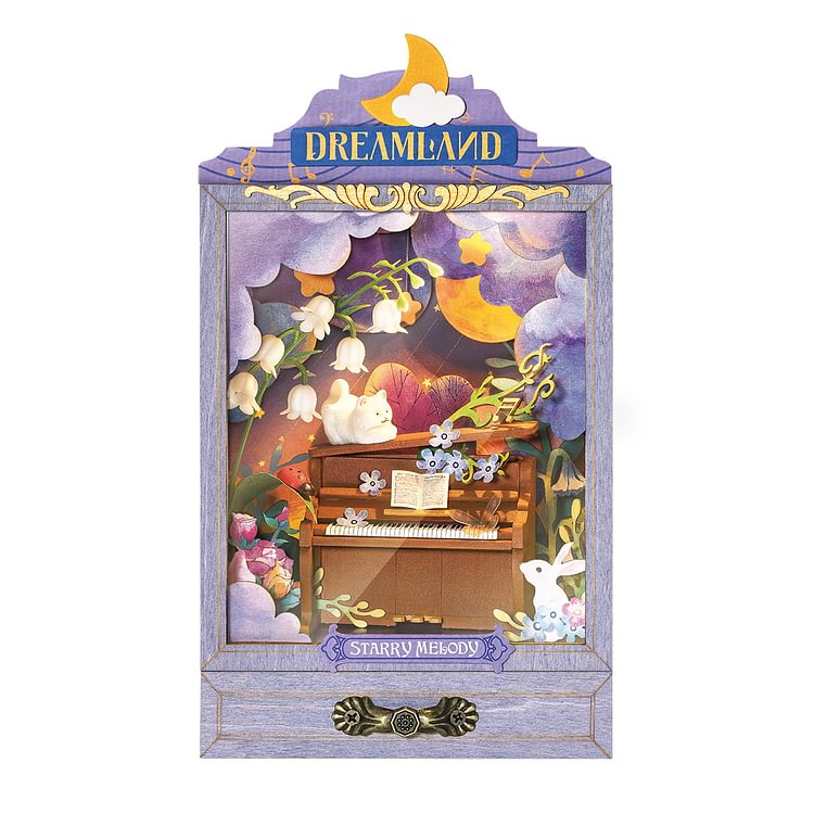 Rolife Starry Melody DIY Puppenhaus Box Theater DS025