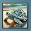 Strandschildkröte - speziell geformte Diamond Painting - 30*30cm