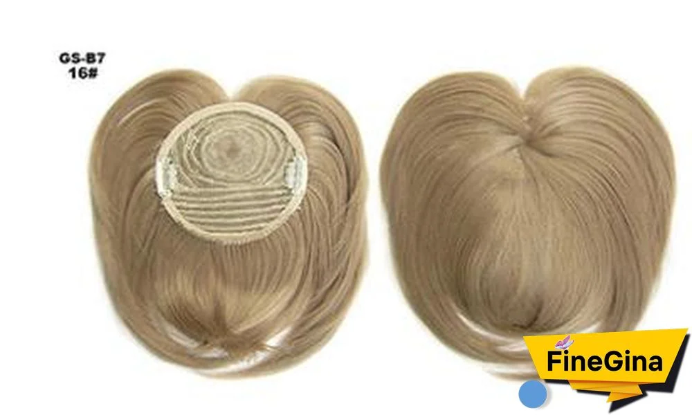 Clip In Hair Extensions Topper Hair Wig Heat Safe Healthy Toupee Hairpiece For Women