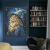 Magic Cat-14CT Stamped Cross Stitch Egyptian Cotton 70*90cm/27.56*35.43in (Big Size) tapestrymarket