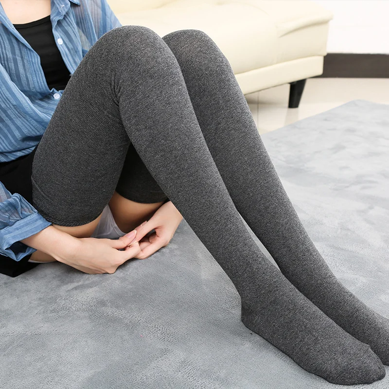 Long Thigh High Compression Socks