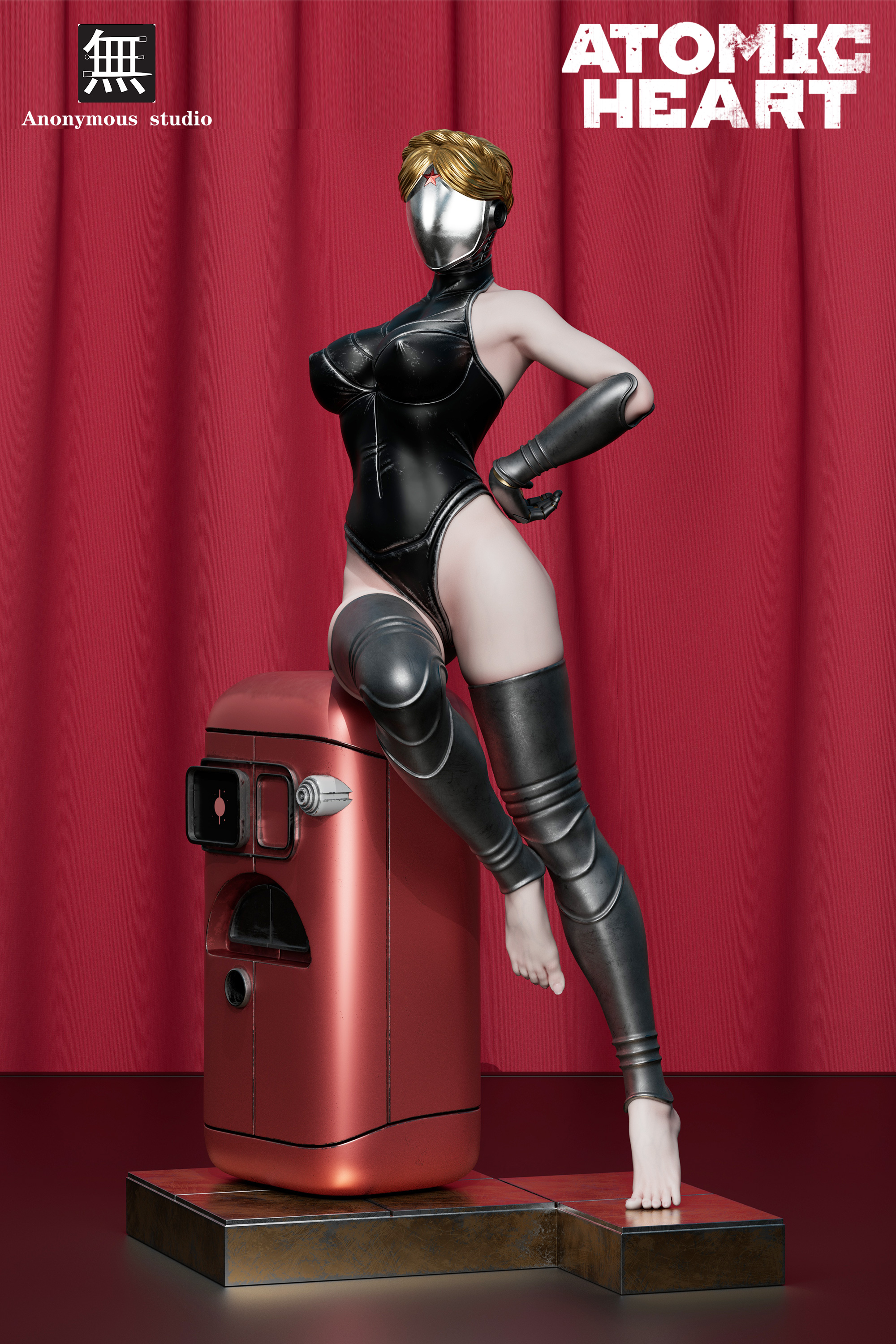 PRE-ORDER Anonymous studio Atomict Winnies 1/6 Statue(GK) (Adult 18+)