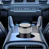Car Ashtray with Lid Auto Ashtray Double Hole Flip Ashtray for Car Travel Agency