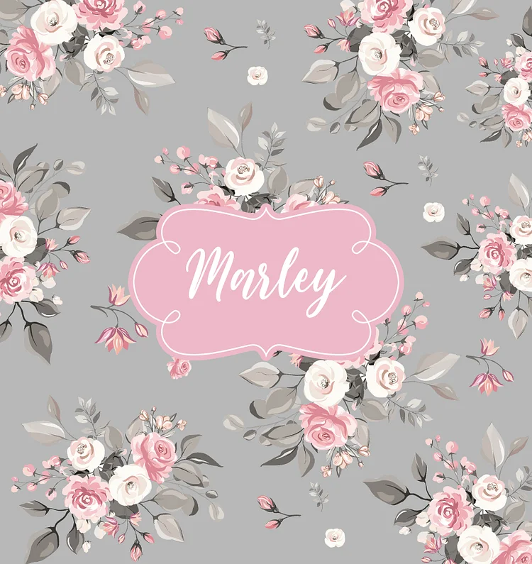 Personalized Flower Baby Blanket For Comfort & Unique | BKMS23