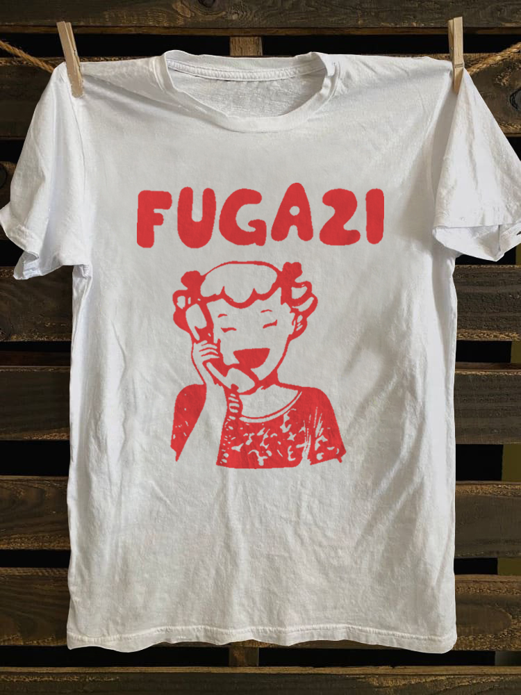 Retro Fugazi Unisex Jerseyt T-shirt