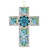 Pendentif acrylique croix diamant bricolage