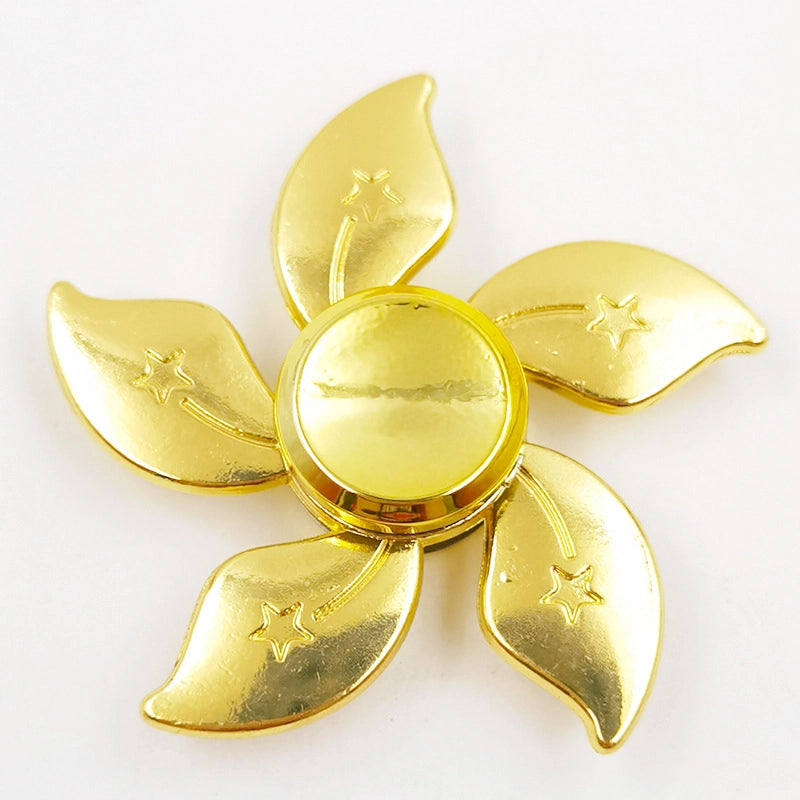 Creative Zinc Alloy Bronze Hand Spinner Finger Rotating Decompression Toy