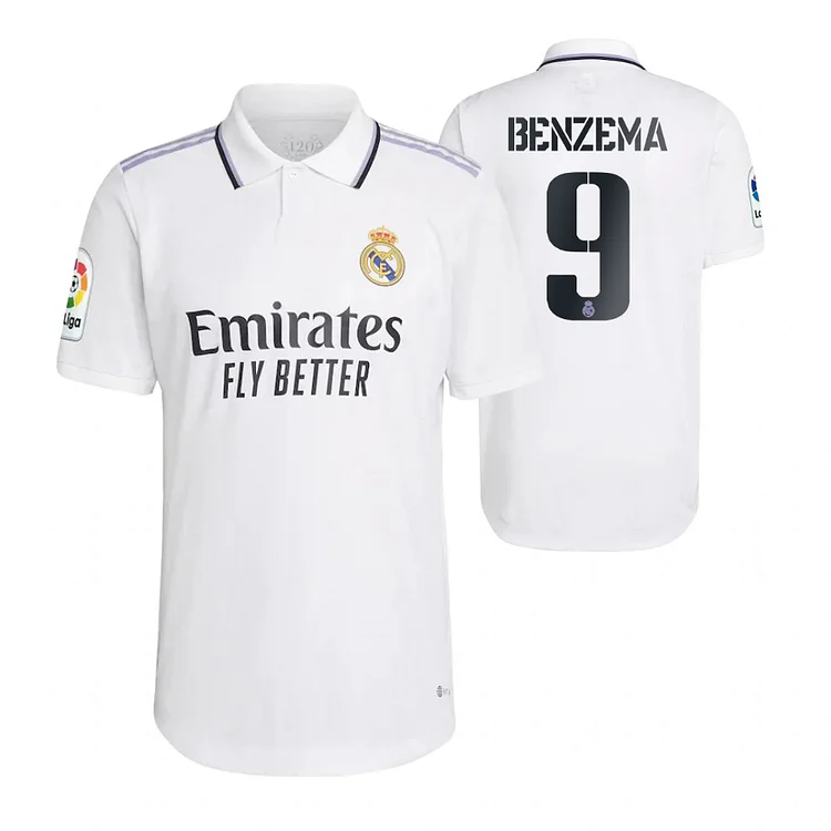 Real Madrid Karim Benzema 9 Home Trikot 2022-2023