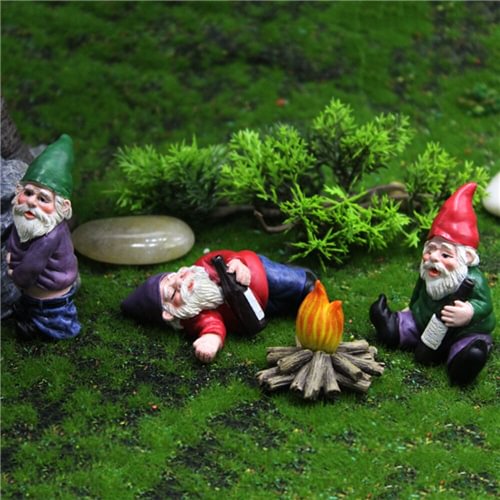 Garden Drunk Dwarfs 4PCS