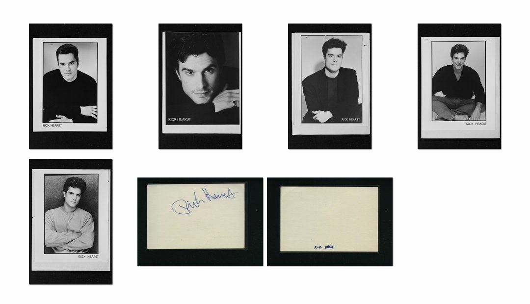 Rick Hearst - Signed Autograph and Headshot Photo Poster painting set - General Hospital