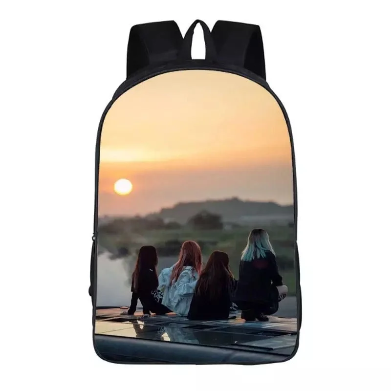 Buzzdaisy Kpop Blackpink #9 Backpack School Sports Bag