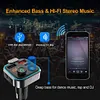 FM Transmitter Bluetooth-Compatible 5.0 PD 20W QC3.0 Hands-Free MP3 Player Radio