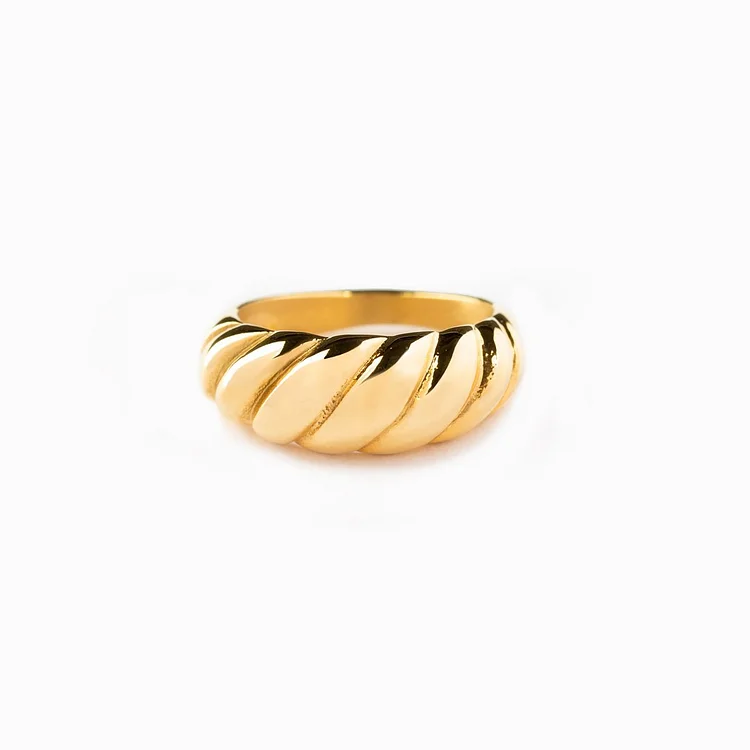 Crescent Dome Ring