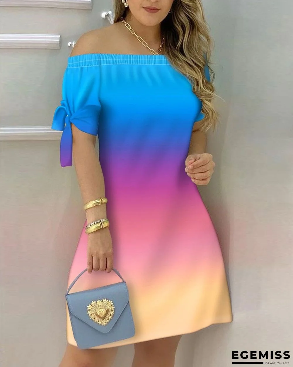 Fashion Sexy Women's Printed Dress | EGEMISS