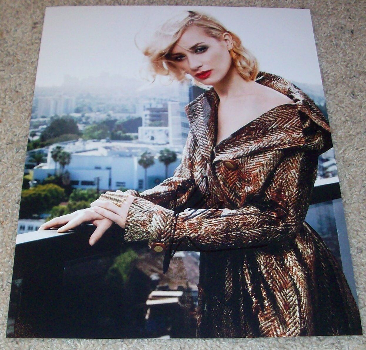 BETH BEHRS SIGNED AUTOGRAPH TWO BROKE GIRLS 11x14 Photo Poster painting w/PROOF