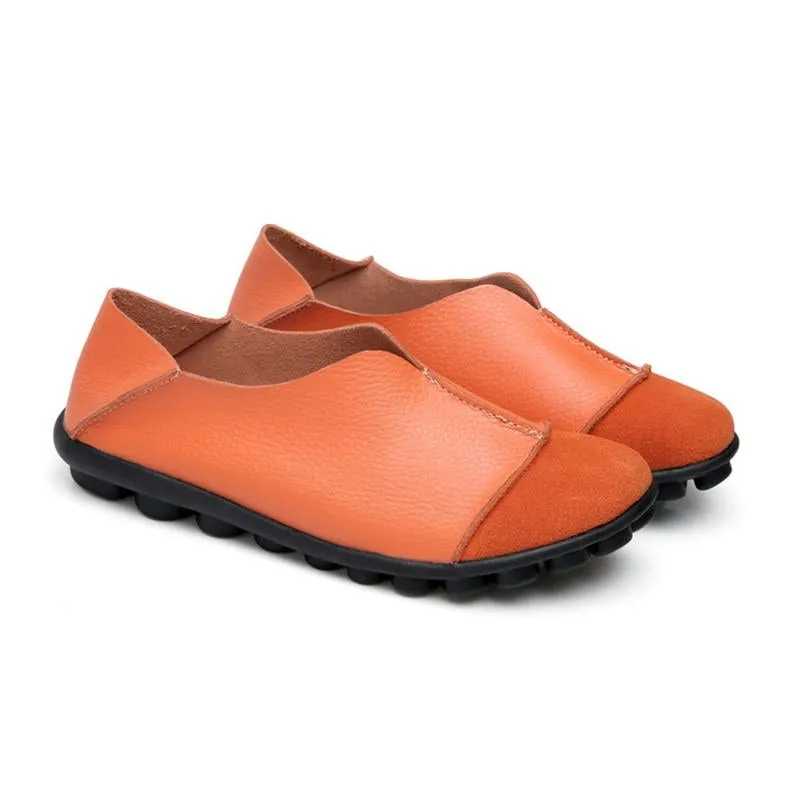 Solid Women Flats Comfortable Loafers Shoes Moccasins