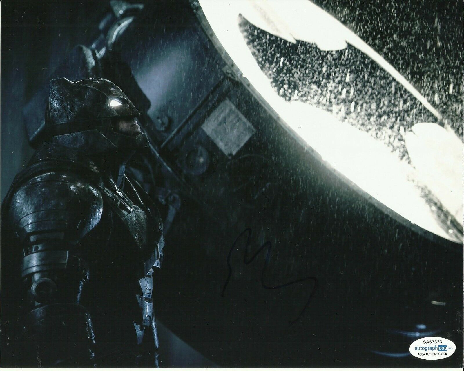 BEN AFFLECK SIGNED BATMAN Photo Poster painting UACC REG 242 (6) also ACOA verified