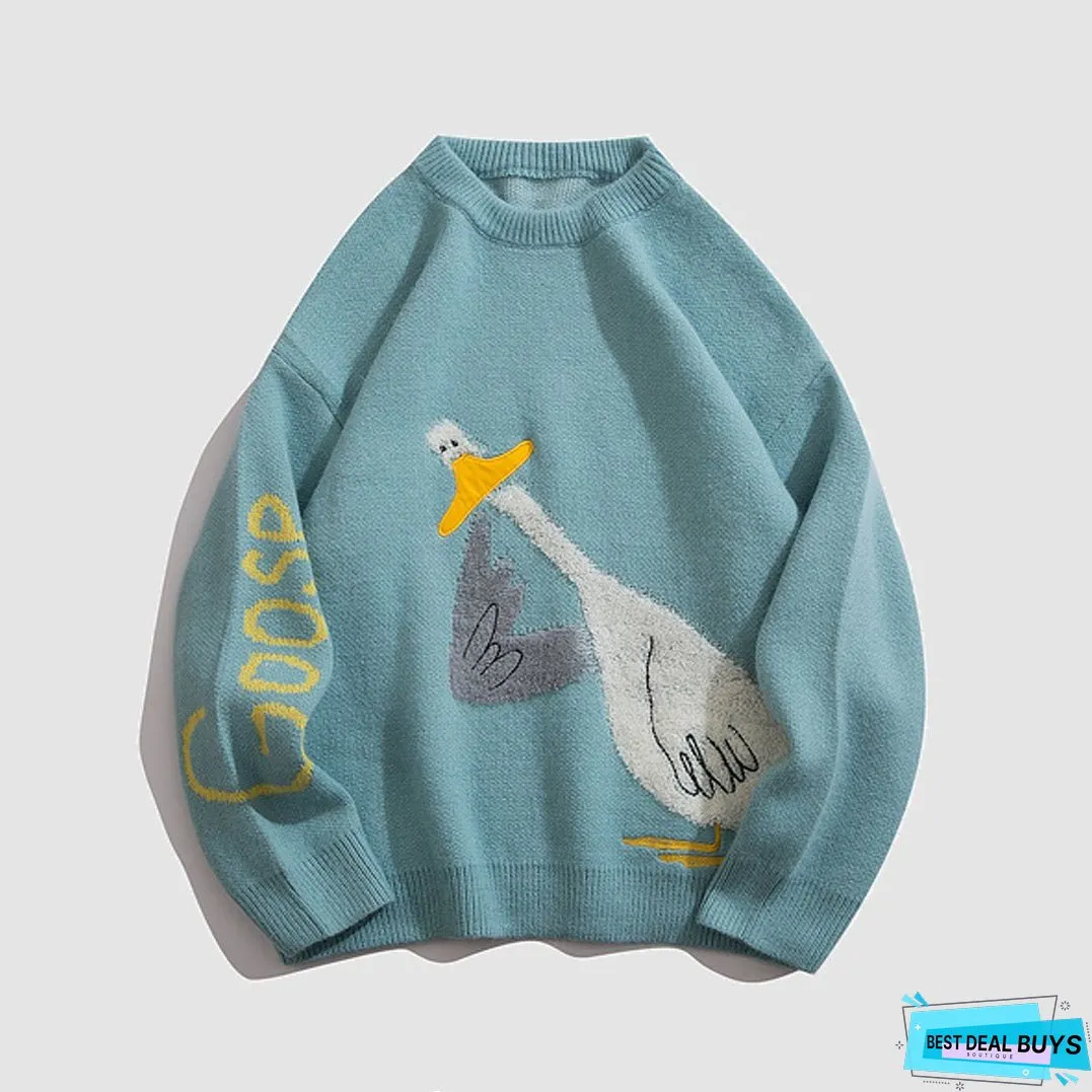 Goose Knitted Sweater