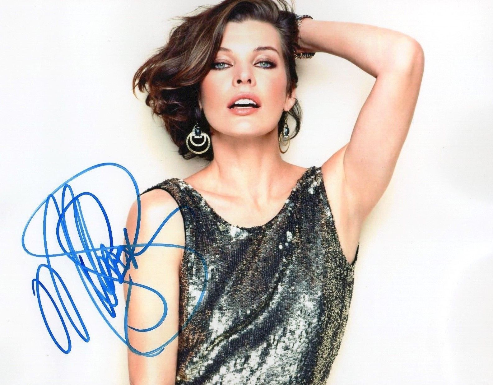 MILLA JOVOVICH AUTOGRAPHED SIGNED A4 PP POSTER Photo Poster painting PRINT 2