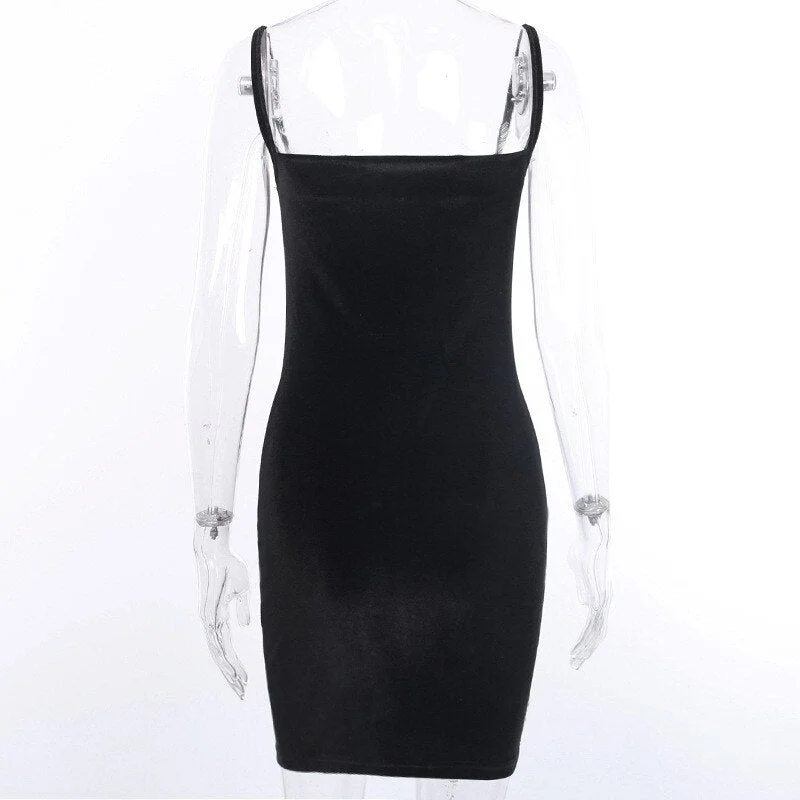 Yvlvol velvet black women sexy dress short hip pack silm party dress Vestidos drop shipping 2019