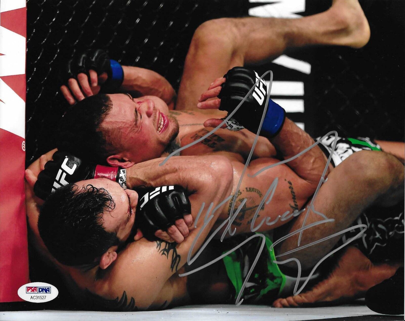 Tony Ferguson Signed UFC 8x10 Photo Poster painting PSA/DNA 181 Abel Trujillo Picture Autograph