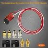 9x Assembled Extruder Hot End MK8 Nozzle for Ender 3 V2 3D Printer