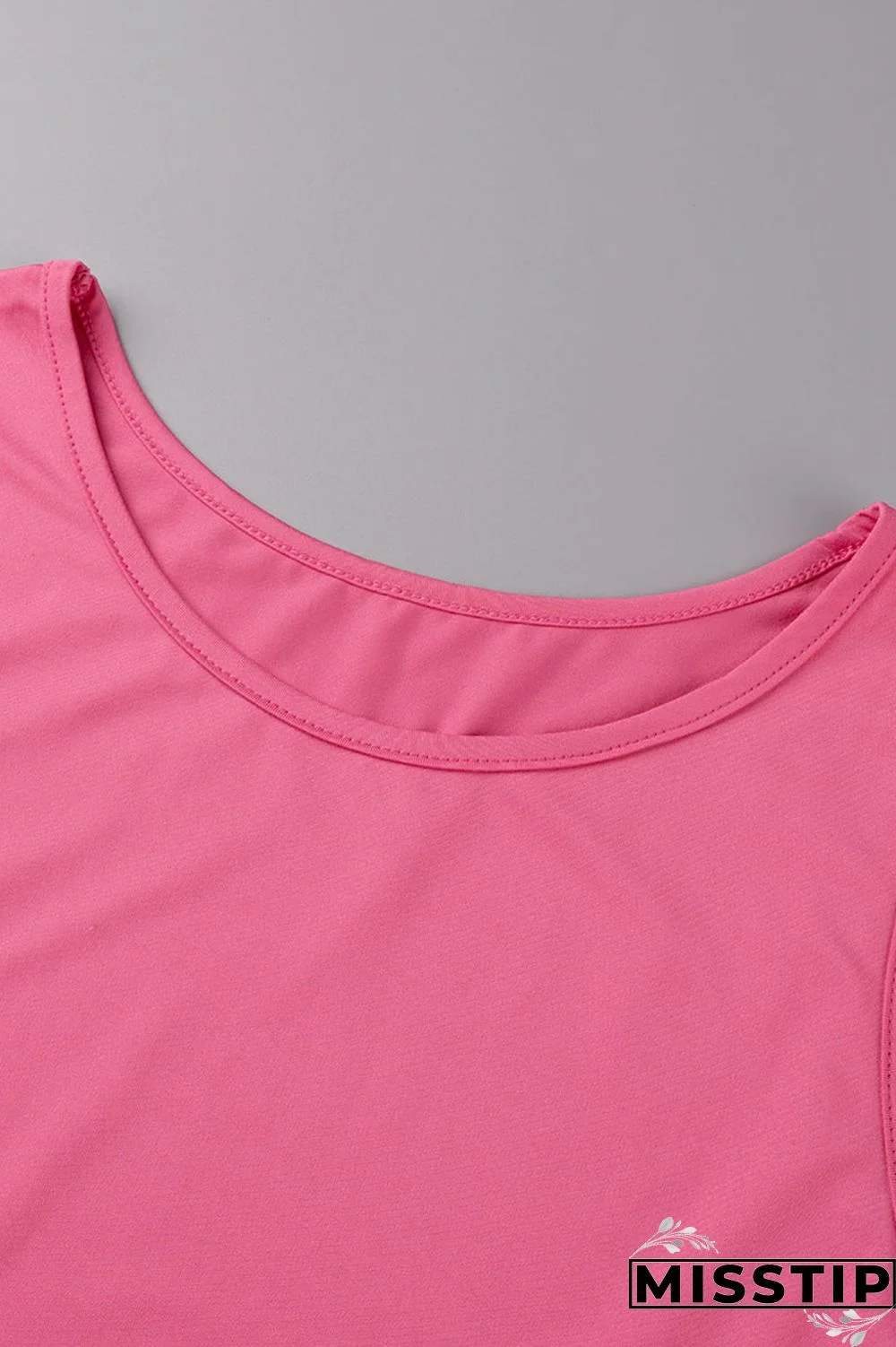 Black Fashion Casual Plus Size Solid Basic O Neck Vest Dress