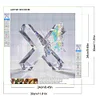 Letter X - Full Round Drill Diamond Painting