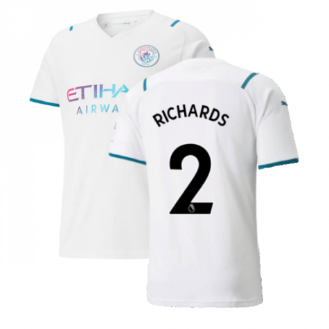 Man City Micah Richards 2 Away Trikot 2021-2022