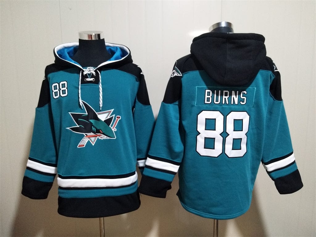 San Jose Sharks Hoodie #88 BURNS mysite