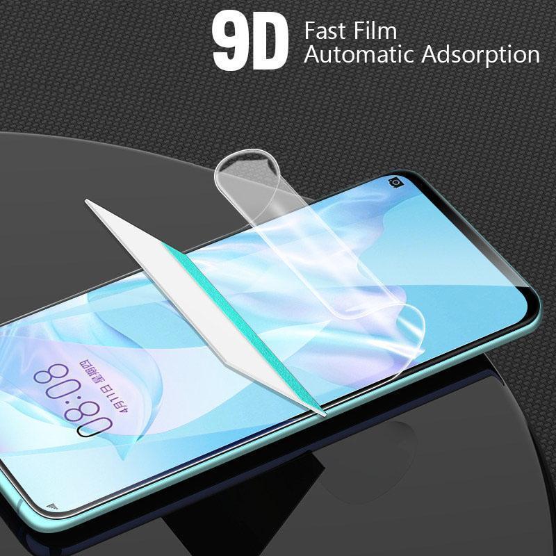 9D Curved Full Coverage Hydrogel Film Screen Protector For Huawei P30 P30Pro P30Lite