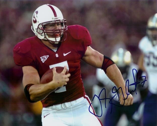 *TOBY GERHART*SIGNED*AUTOGRAPHED*Photo Poster painting*STANFORD*CARDINAL*MINNESOTA*VIKINGS*COA*