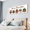 Partial Cross Stitch Kits Christmas Owl 14CT Counted DIY Home Decorations(Brand)