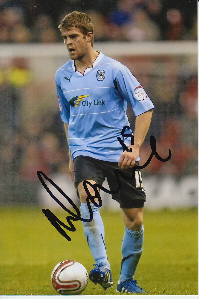 COVENTRY CITY HAND SIGNED MARTIN CRANIE 6X4 Photo Poster painting 3.