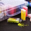 (US Local)64 Grids Diamond Painting Storage Containers Box for Beads Art DIY Crafts Tool