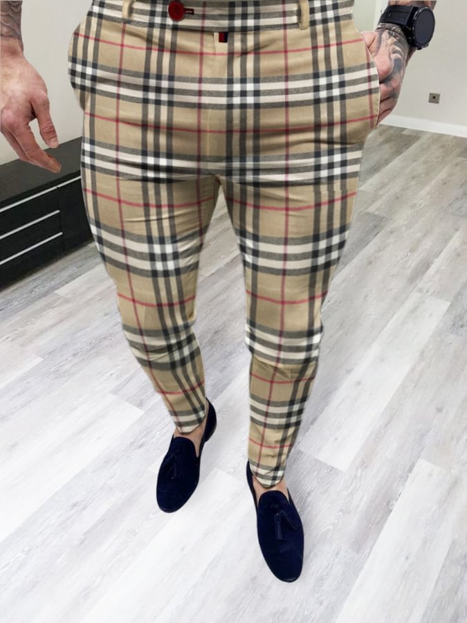 Men's Elegant Stripe Pants