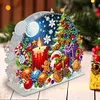 Acrylic Double Sided Christmas 5D DIY Diamond Art Paper Towel Storage Rack Napkin Holder Kit