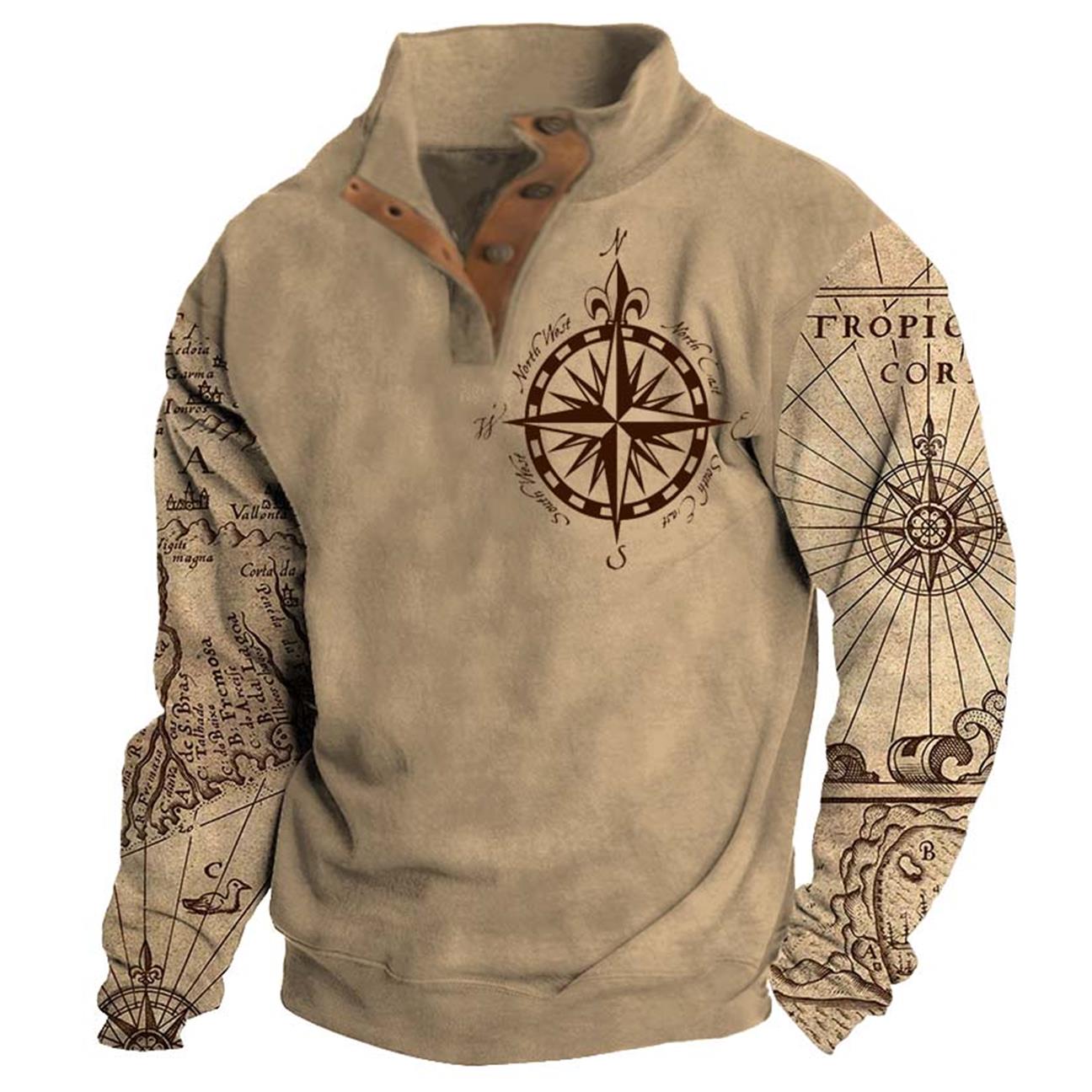 Nautical Compass Sweatshirt