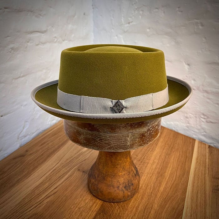 1940 Pork Pie Lichen Green 