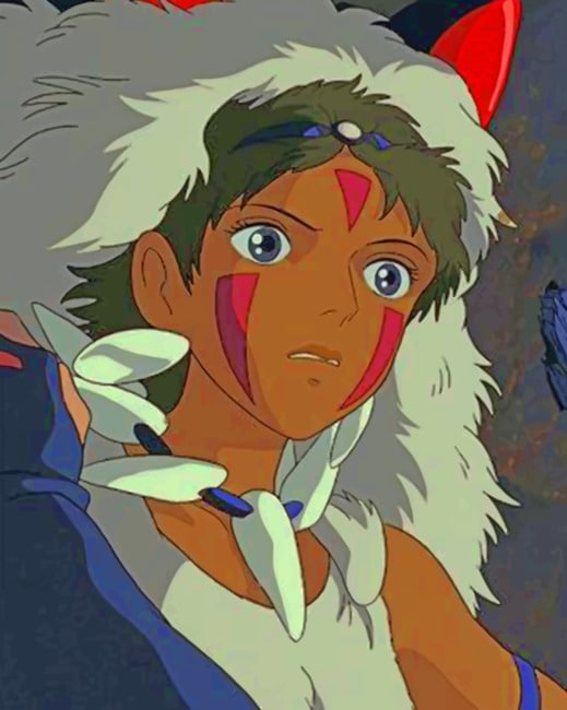 

Princess Mononoke Ashitaka – Paint By Numbers - 40*50CM, 501 Original