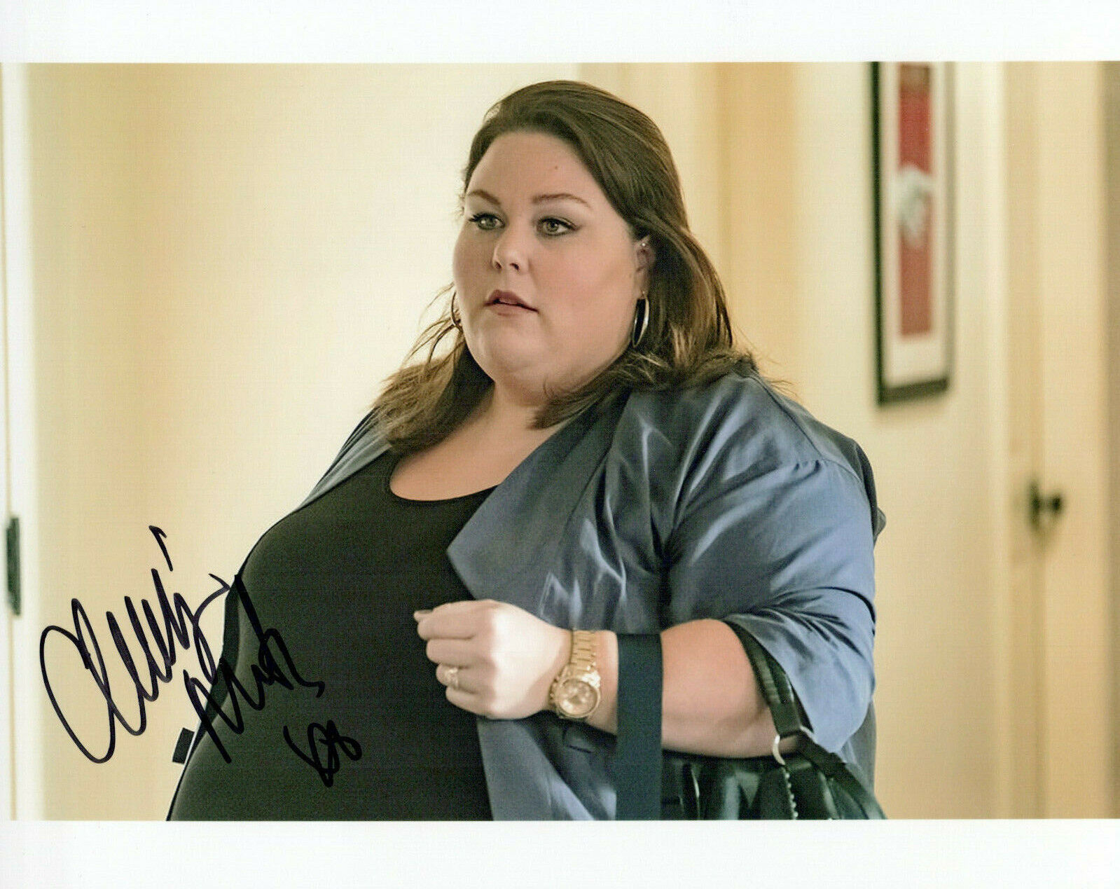 Chrissy Metz This Is Us autographed Photo Poster painting signed 8x10 #4 Kate Pearson