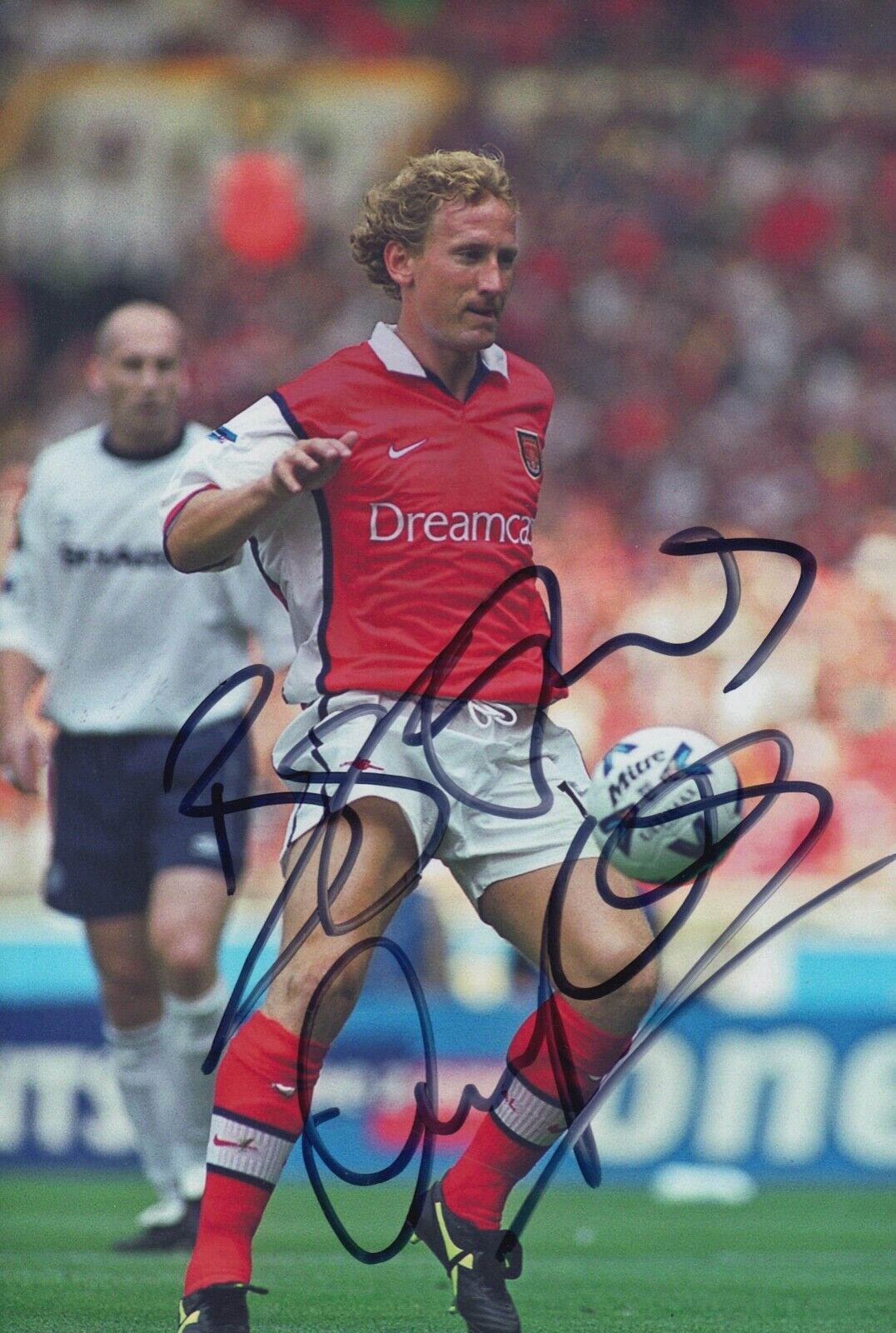 Ray Parlour Hand Signed 12x8 Photo Poster painting - Football Autograph - Arsenal 3.