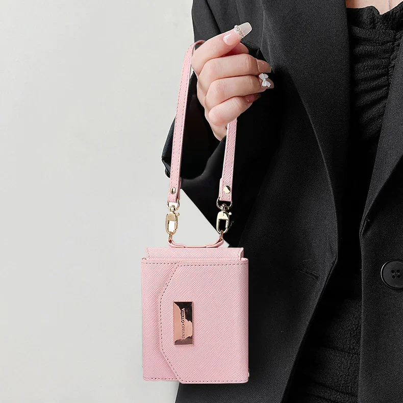 For Samsung ZFlip4 Folding Screen Wallet Phone Case